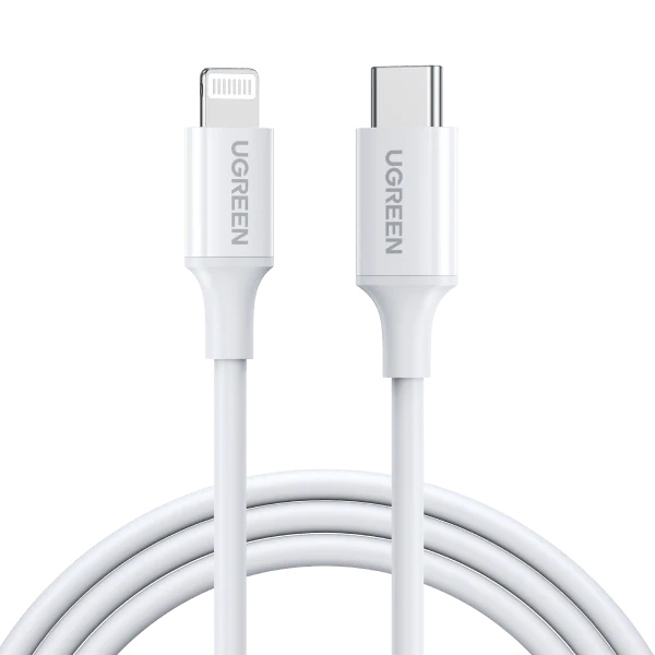 UGREEN Type-C to Lightning Rubber Shell Cable
