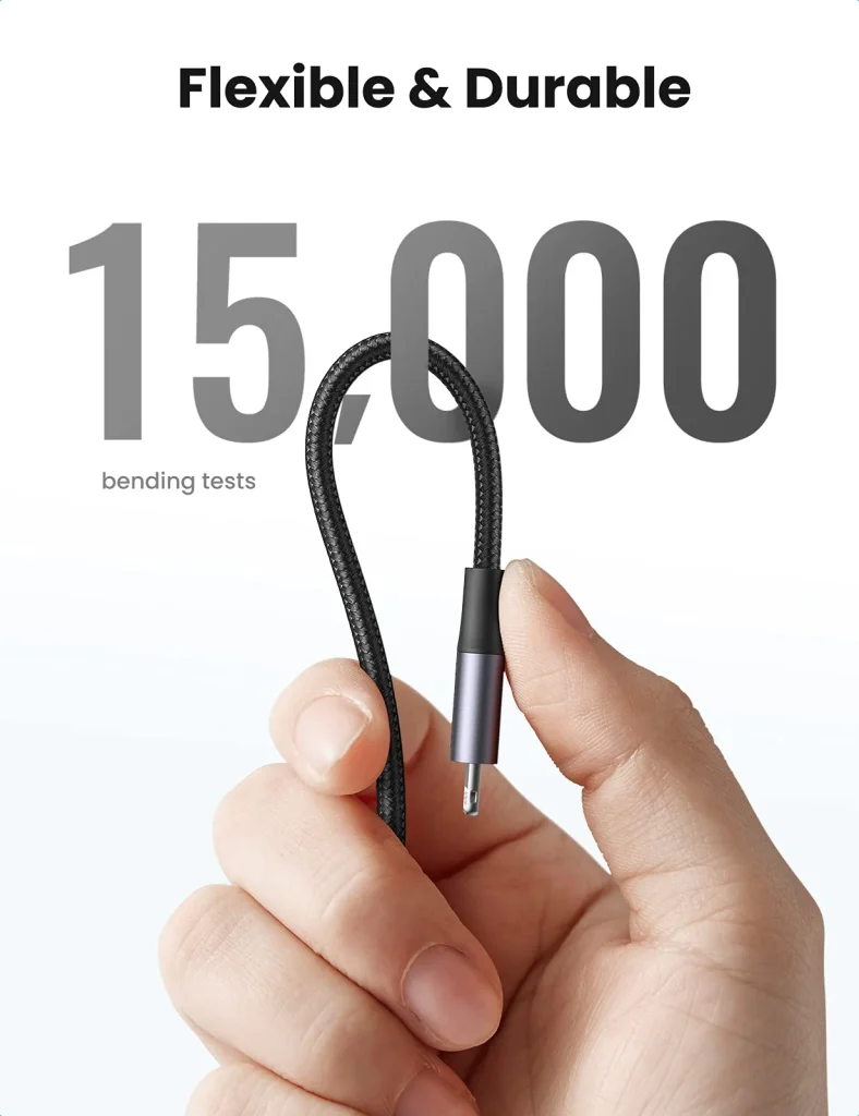 UGREEN Type-C to Lightning Aluminum Shell Braided Cable