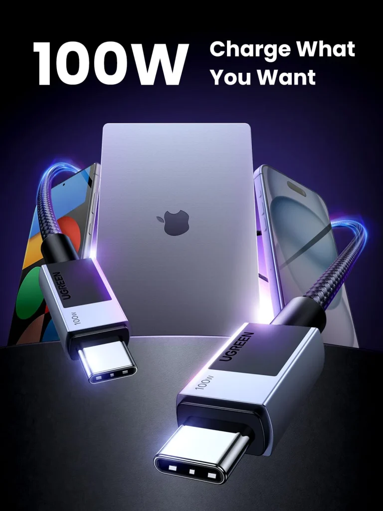UGREEN 100W Type-C to Type-C PD Fast Charging Cable