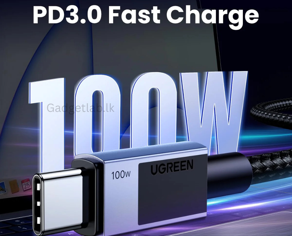 UGREEN 100W Type-C to Type-C PD Fast Charging Cable