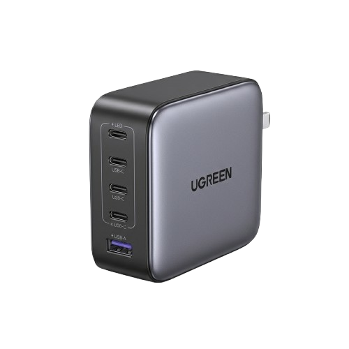 UGREEN 100W GaN 5-Port Fast Charger 4C1A 4 Type C 1 USB A Charger Dock