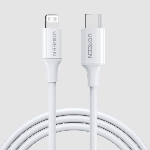 UGREEN Type-C to Lightning Rubber Shell Cable