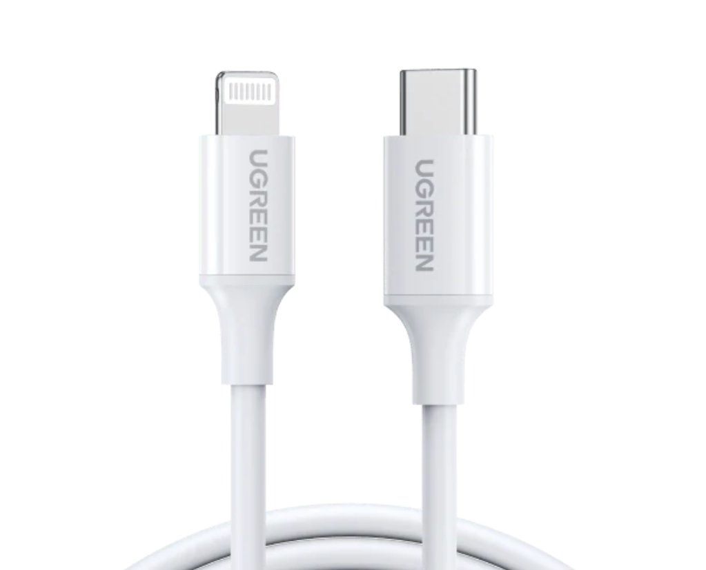 UGREEN Type-C to Lightning Rubber Shell Cable