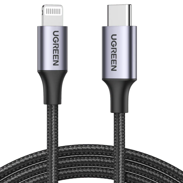 UGREEN Type-C to Lightning Aluminum Shell Braided Cable