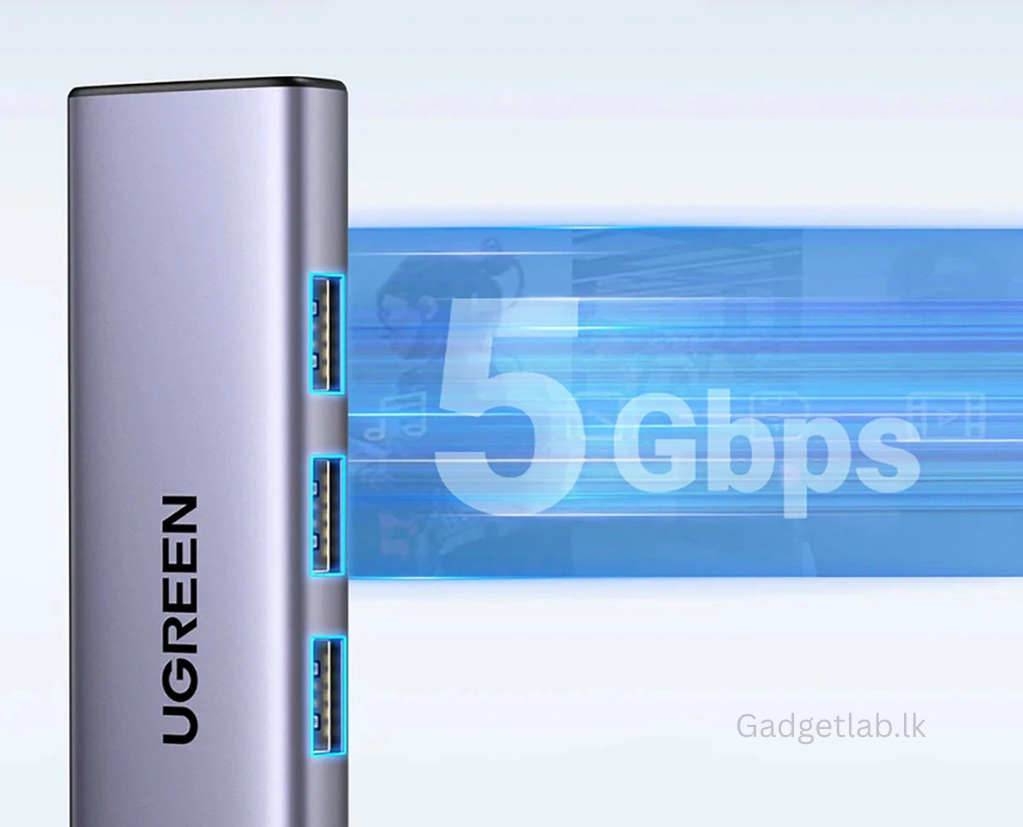 UGREEN 5 – in – 1 Type C HUB