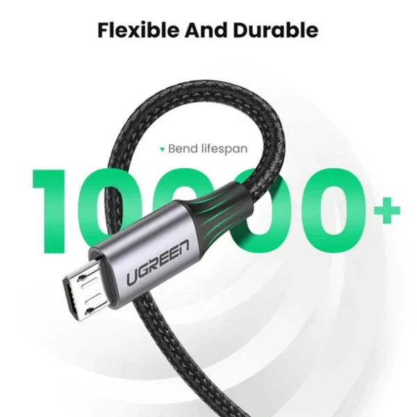 UGREEN 0.25 Meter USB-A 2.0 TO MICRO USB CABLE