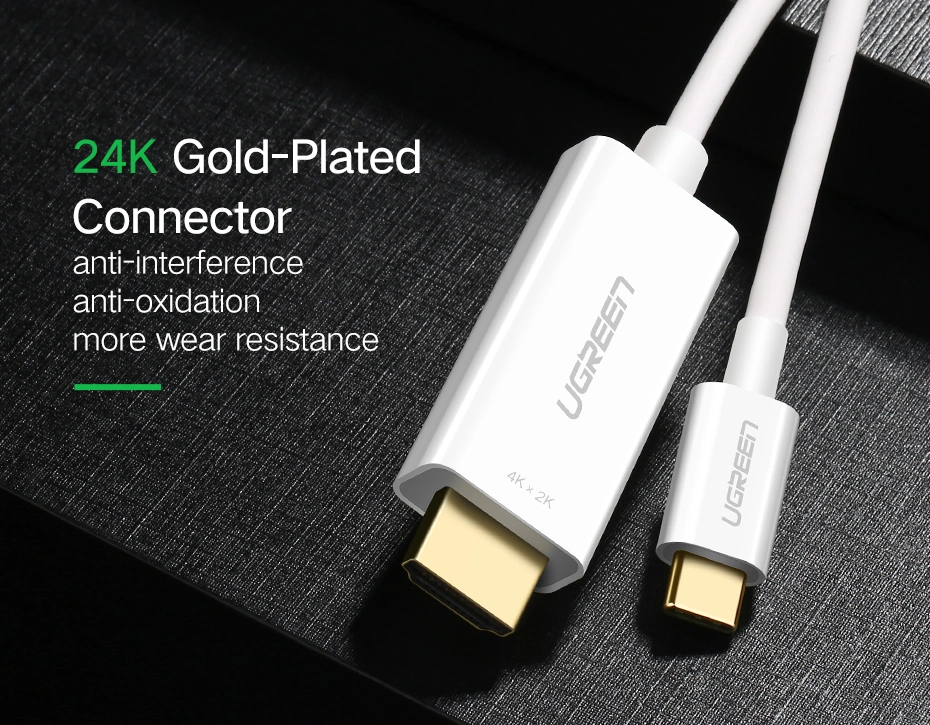 UGREEN 1.5 Meter Type C to HDMI Cable Male to Male ABS Casing